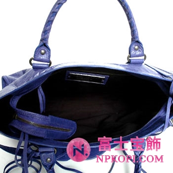 バレンシアガ（BALENCIAGA）ザ・シティ　レディース2wayハンドバッグ　ブルーラベンダ　115748-D94JT-4511 
